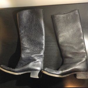 PRADA leather boots
